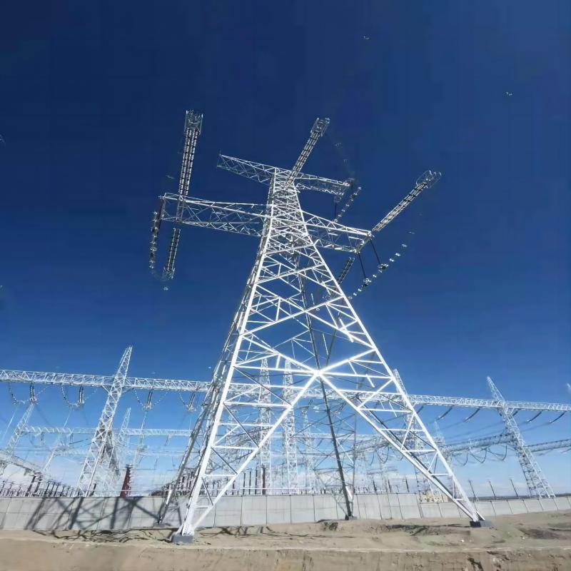 550KV EHV Electrice Power Transmission Line Tower