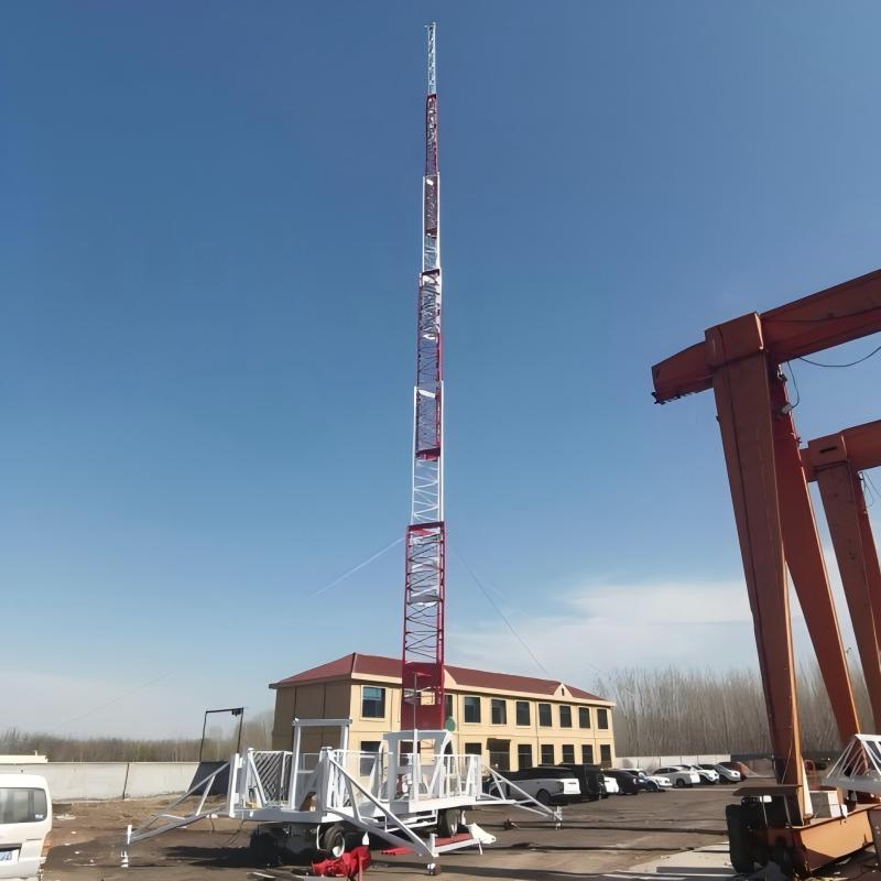 30M Telecommunication Cellular on Wheels Mobile Tower