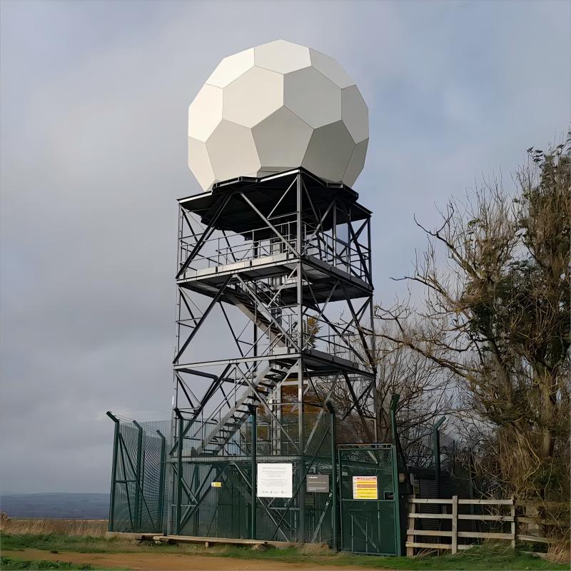 15M Weather Monitor Radar Lattice Steel Tower