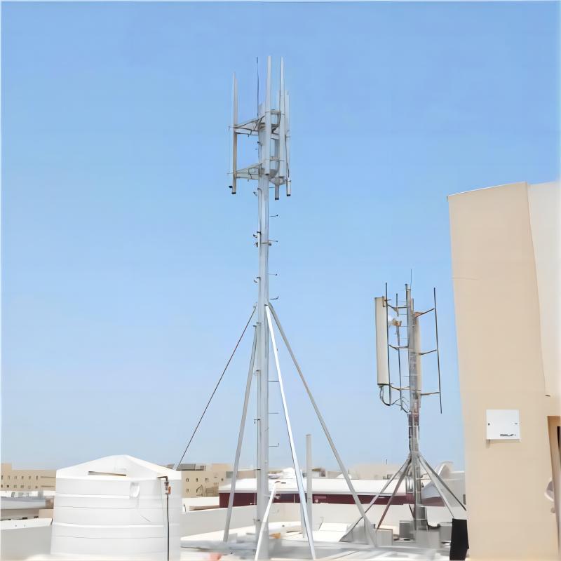 6M Roof-top Antenna Tower for Telecommunication