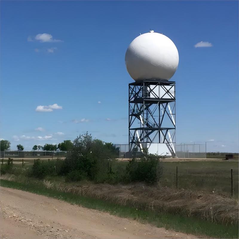 20M 25M 30M HDG Weather Monitor Radar Lattice Tower