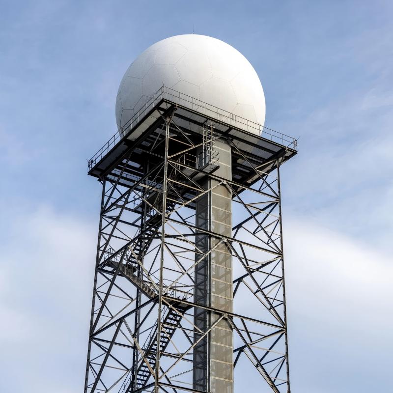 20M 25M 30M Galvanized Weather Monitor Radar Lattice Tower