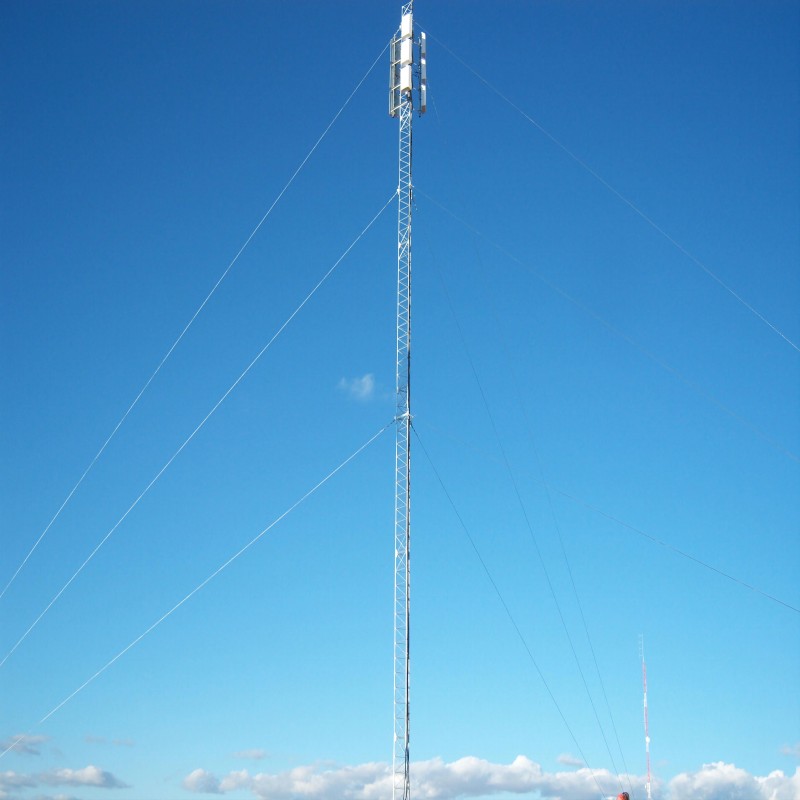 60M 70M 80M 100M Guyed Wire Telecommunication Tower