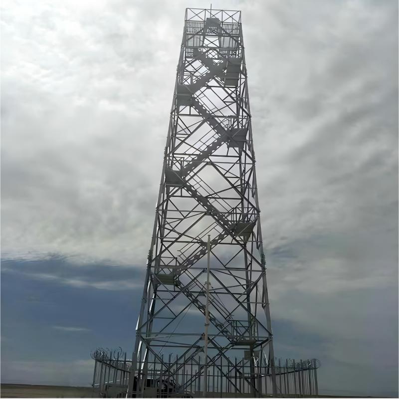 Prison Guard Military Metal Observation Steel Tower