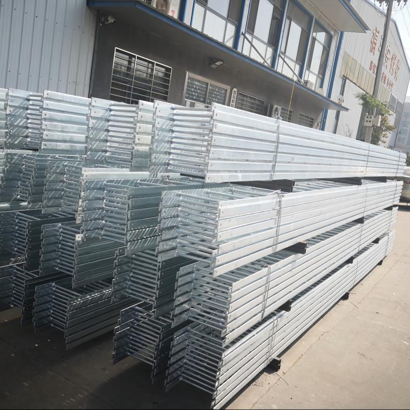Tower Hot-dip Galvanized Climbing Ladder Sections