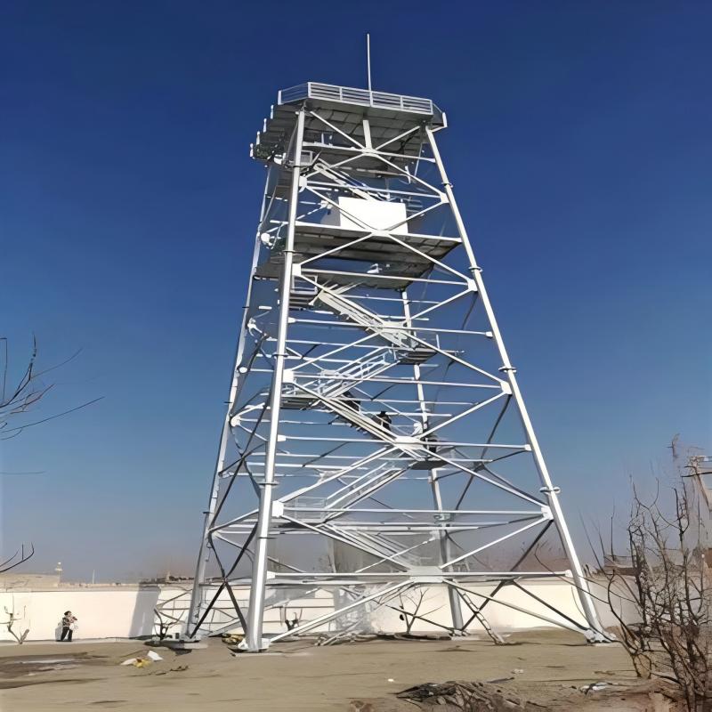 3m 5m 8m 15m 20m Galvanized OEM Observation Guard Tower
