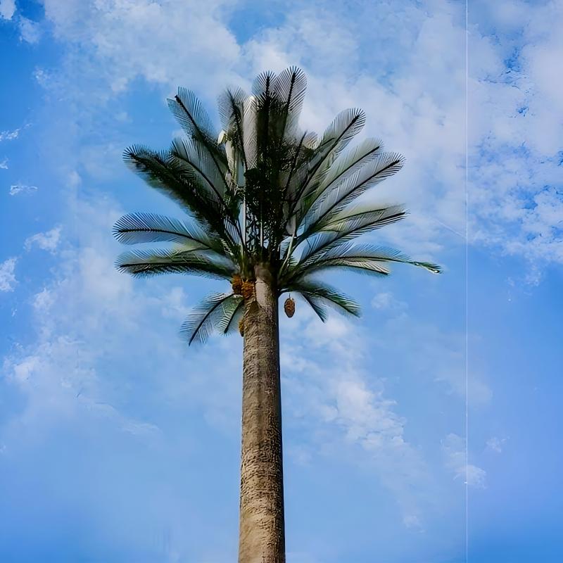 20m 25m 30m GSM Palm Tree Telecom Monopole Tower