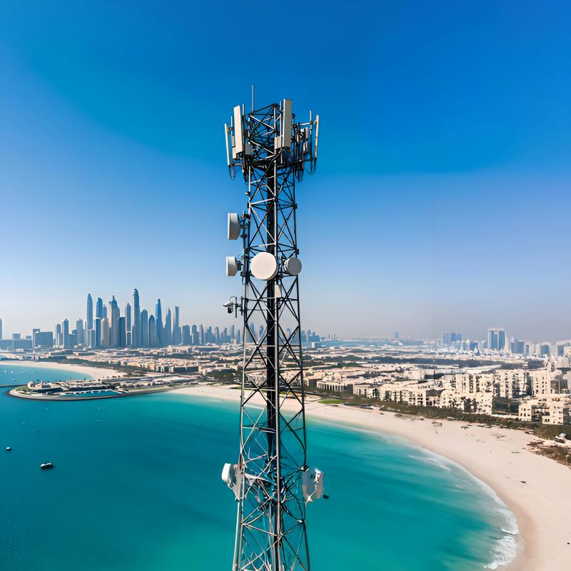4-Legged Angular Steel Self Support Lattice Antenna Tower