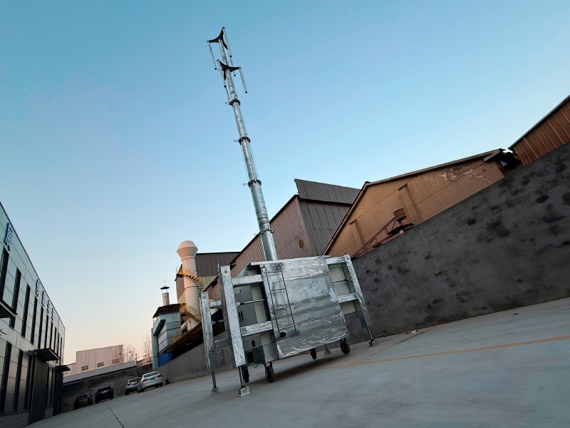Telecom Cabin Capable of Short-distance Movement Function