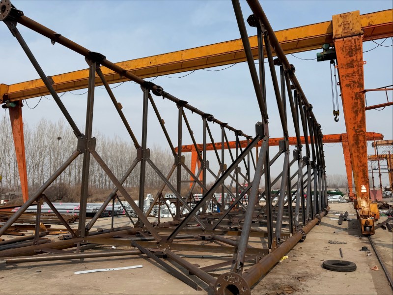 Weather Monitoring and ATC Radar Tower Trial Assembling