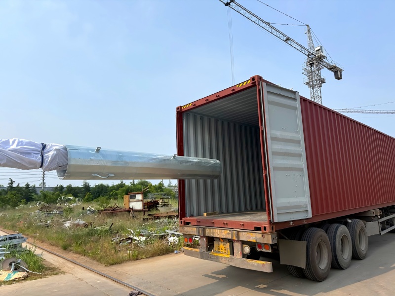 Monopole Tower & Pine Tree Branch & Anchor Bolt Ship to Maldives