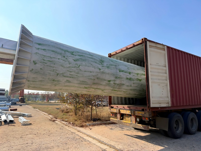 Second Lot of 35M 45M Bionic Monopalm Tower Shipment to Mauritius